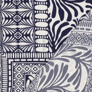 MAGNOLIA STRETCH PATCHWORK BLEU MARINE (thumbnail) #4