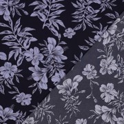 MAGNOLIA STRETCH TROPISCHE BLOEMEN MARINEBLAUW (thumbnail) #4