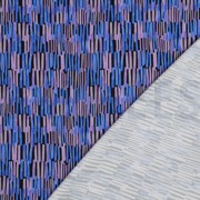 VISKOSE ROSELLA STRETCH DIGITAL STREIFEN SCHWARZ (thumbnail) #4