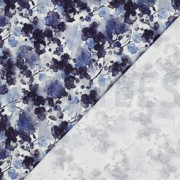 VISKOSE ROSELLA STRETCH DIGITAL BLUMEN JEANSBLAU (thumbnail) #4