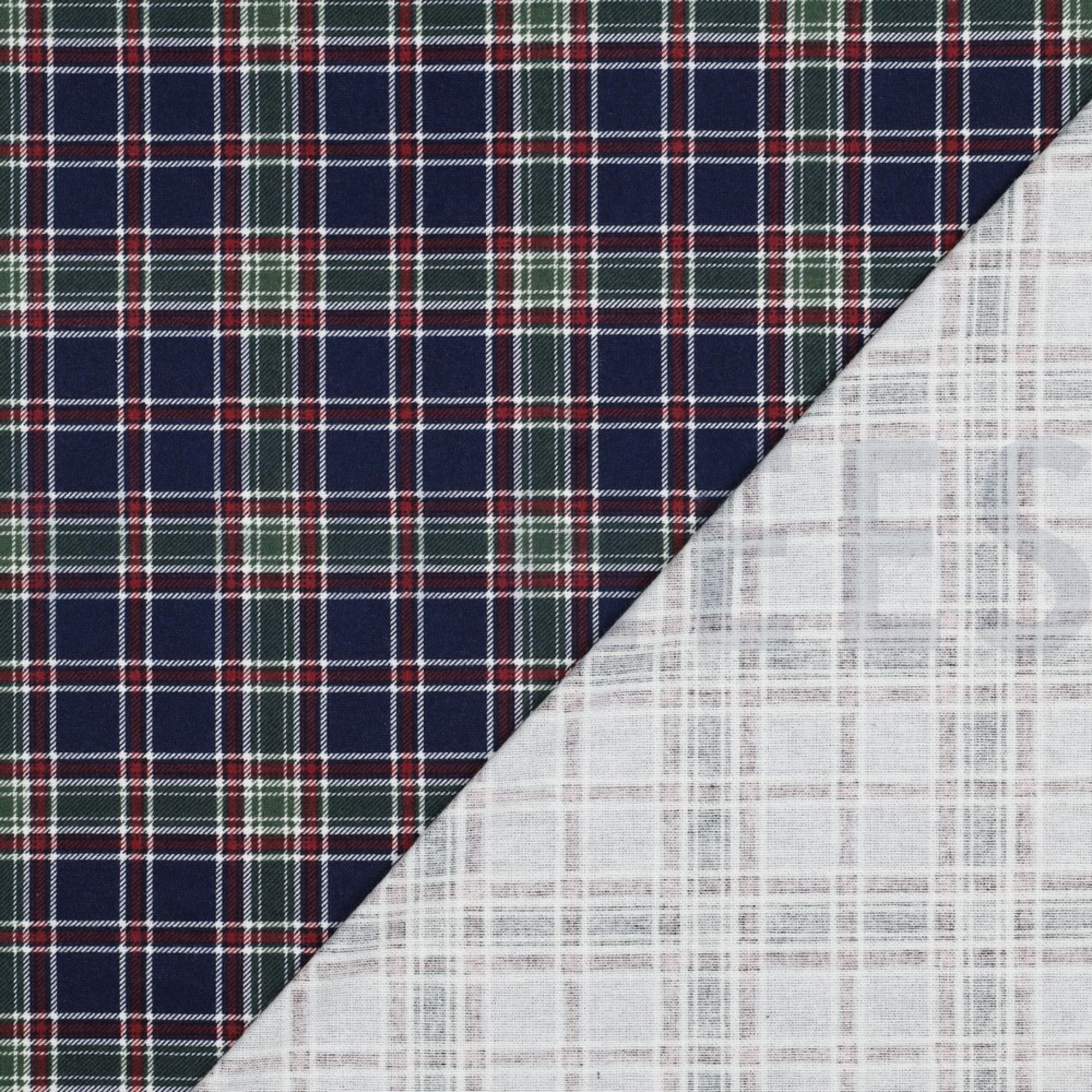 FLANNEL CHECKS NAVY (high resolution) #4