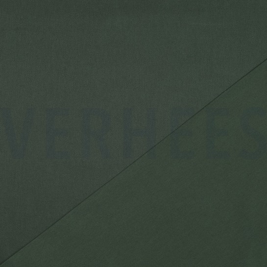 COTTON SATIN STRETCH DARK GREEN #7