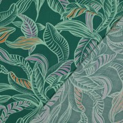 LENZING™ ECOVERO™ LEAVES GREEN (thumbnail) #4