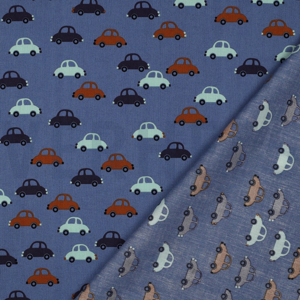 FINE POPLIN CARS JEANS #7