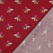 FINE POPLIN DOGS BURGUNDY (thumbnail) #4