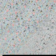 POPELINE DE COTON DIGITAL FLEURS BLANC CASSÉ (thumbnail) #4