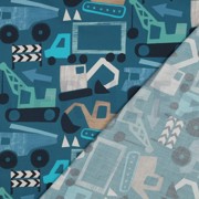 FINE POPLIN DIGITAL VEHICLES PETROL (thumbnail) #4