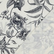 LINNEN VISCOSE BLOEMEN MARINEBLAUW (thumbnail) #4