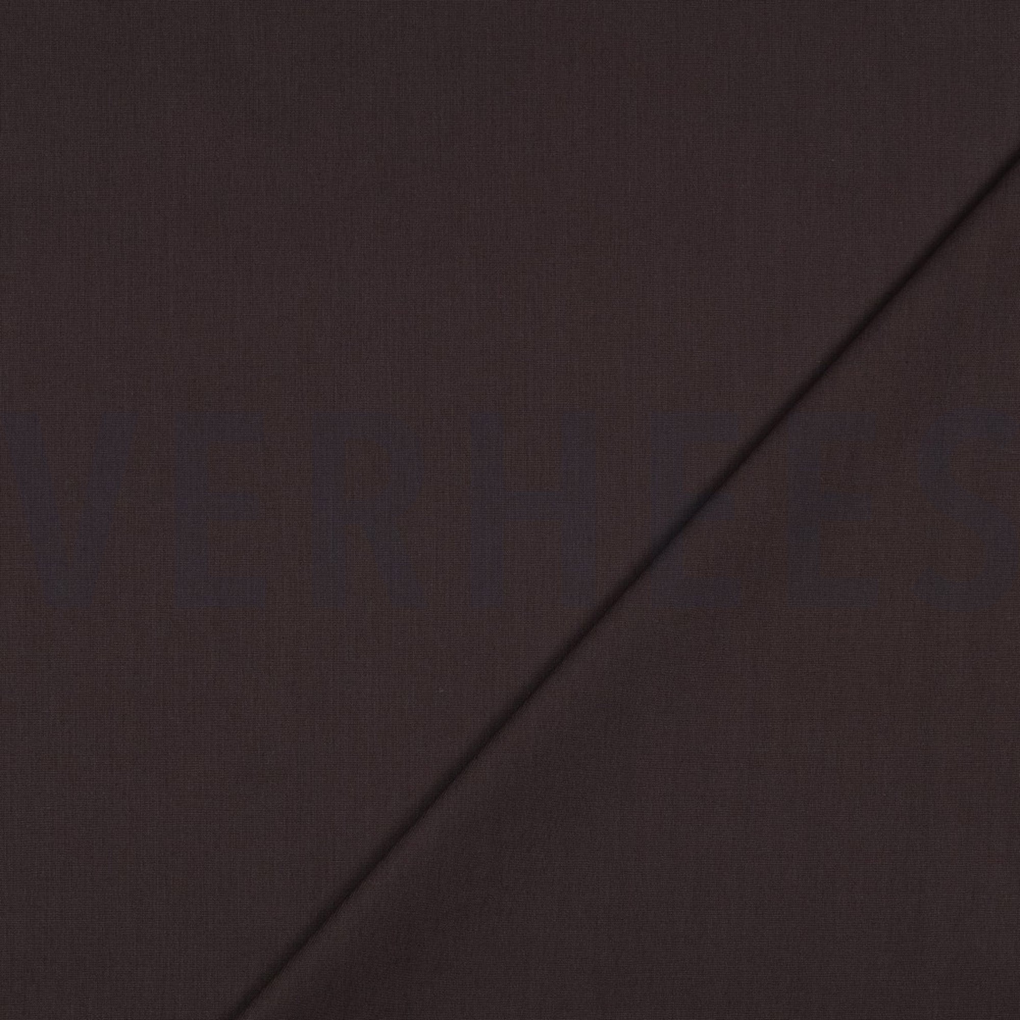 KATOENEN POPLIN DONKERBRUIN (high resolution) #4