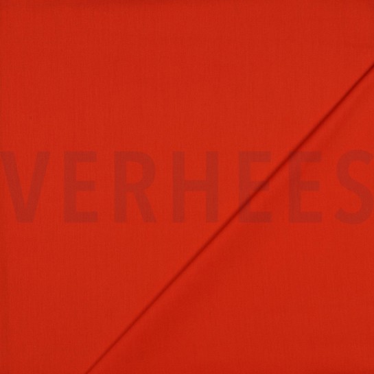 COTTON POPLIN FLAME ORANGE #7