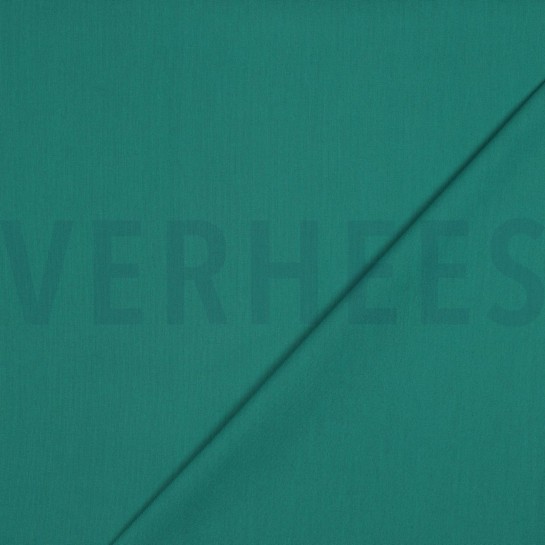 KATOENEN POPLIN TEAL #7