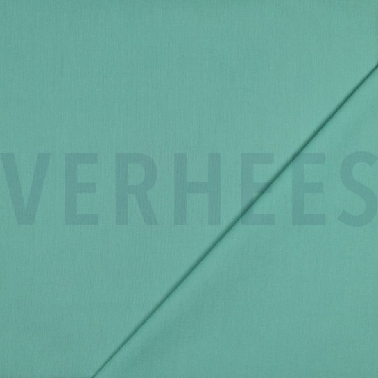 KATOENEN POPLIN PEPERMUNTGROEN #7