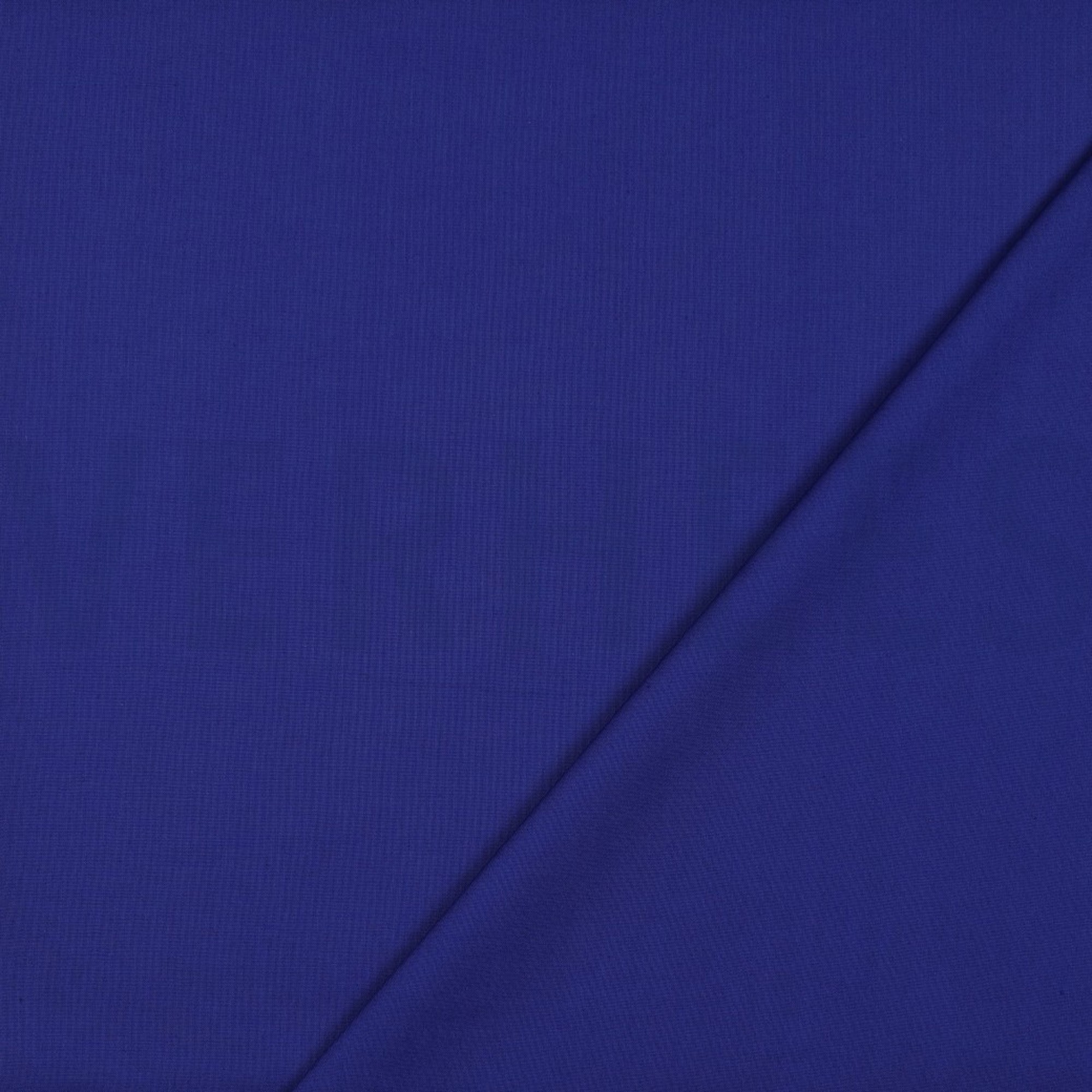 KATOENEN POPLIN DONKER KOBALTBLAUW (high resolution) #4