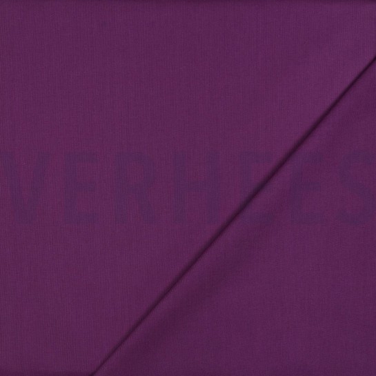 KATOENEN POPLIN DONKERPAARS #7