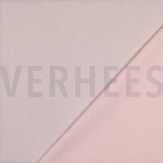 KATOEN POPLIN LICHTROZE/OUDROZE #7