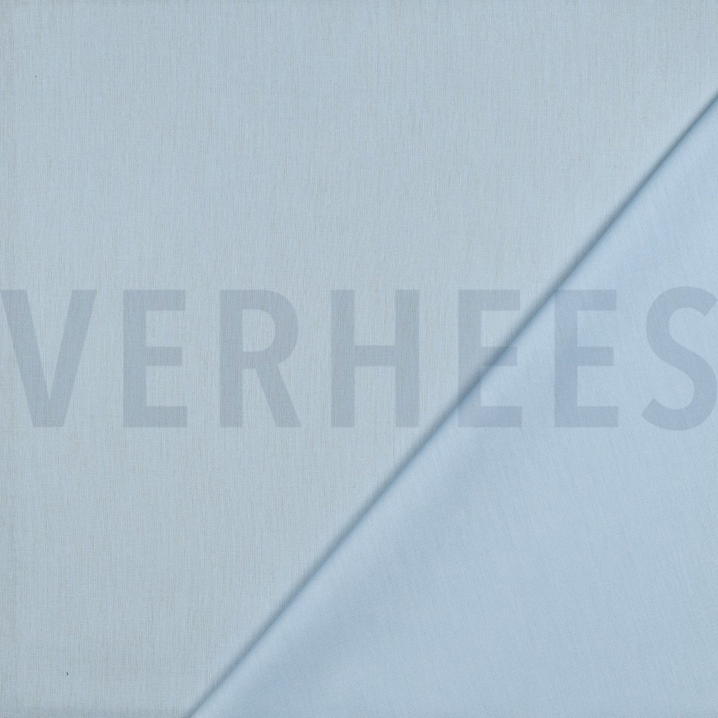 COTON POPLIN BLEU CLAIR #7