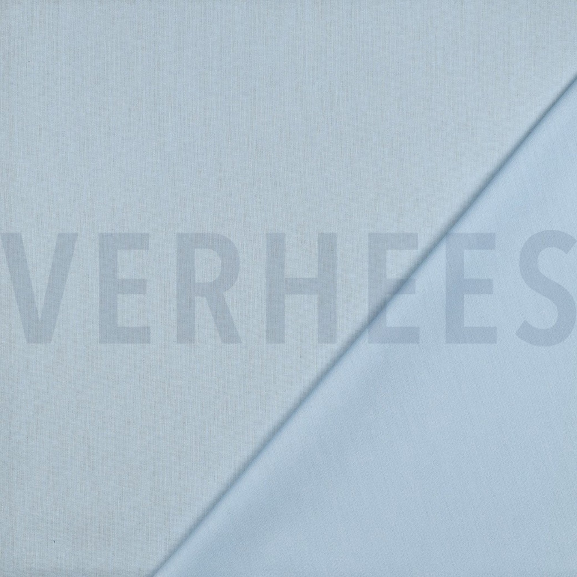 KATOENEN POPLIN LICHTBLAUW (high resolution) #4