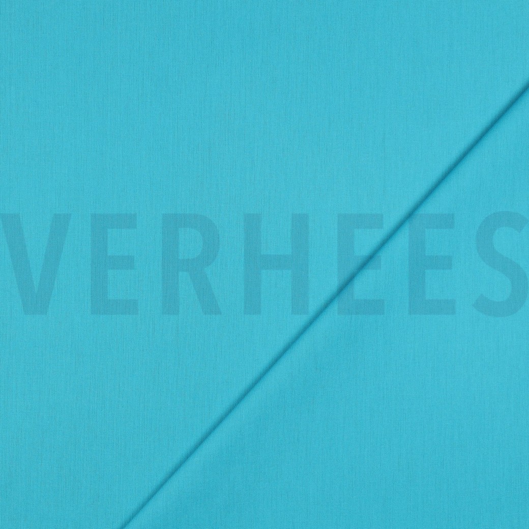 COTON POPLIN TURQUOISE #7