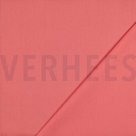 KATOENEN POPLIN KORAAL #7