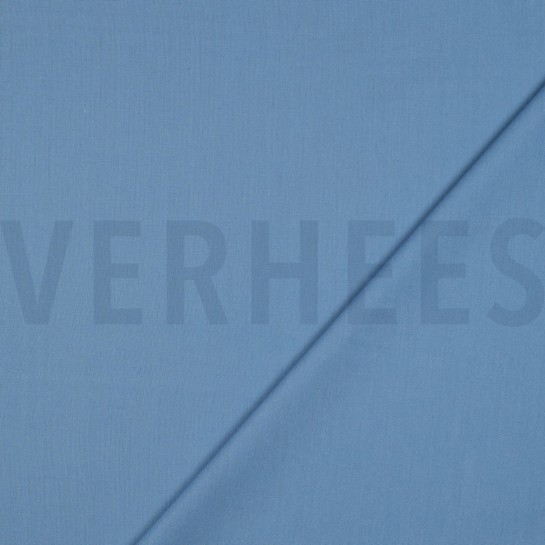 KATOENEN POPLIN SCHADUWBLAUW #7