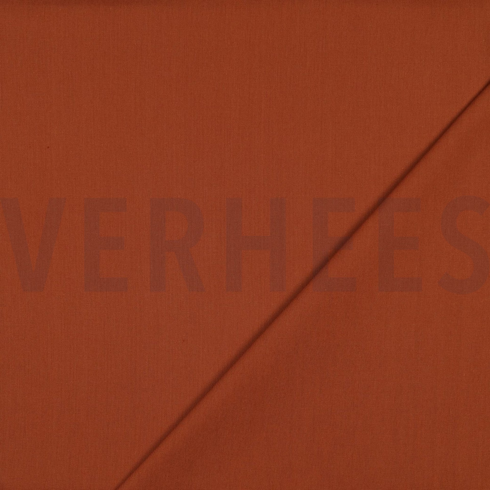 KATOENEN POPLIN COGNAC (high resolution) #4