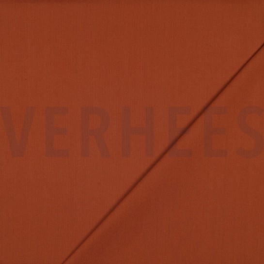 KATOENEN POPLIN COGNAC #7