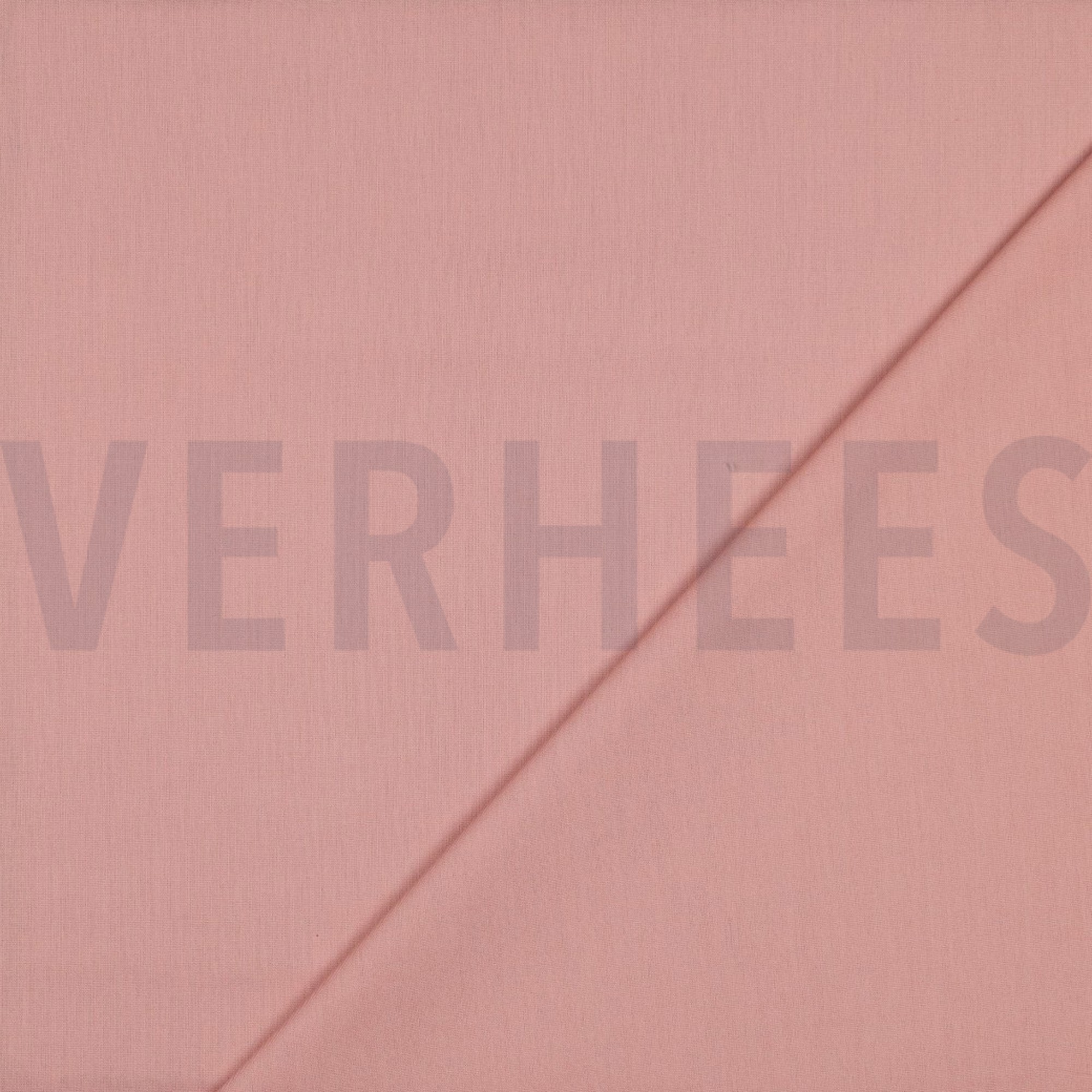 KATOENEN POPLIN DONKERROZE (high resolution) #4