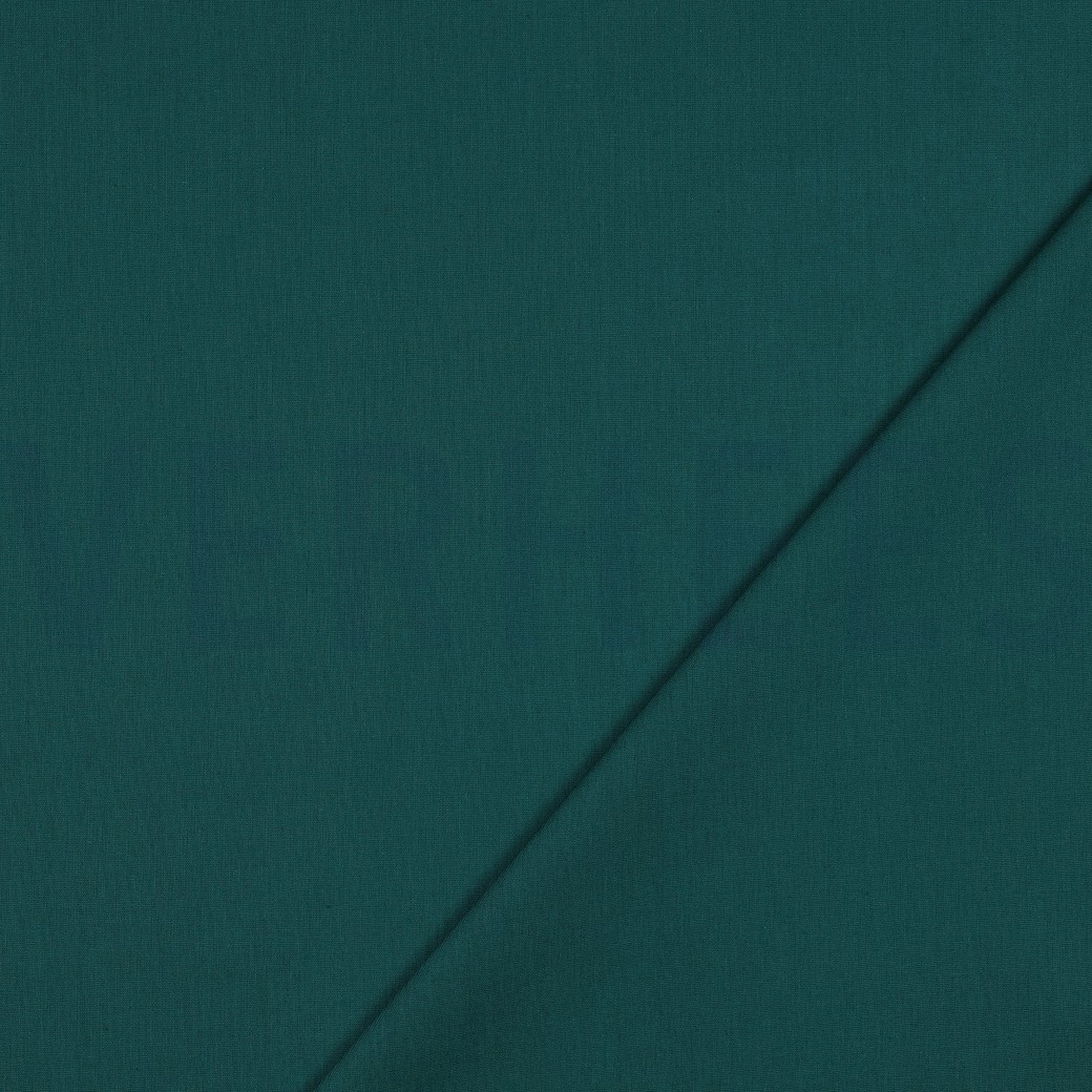COTTON POPLIN DARK CYAN #7