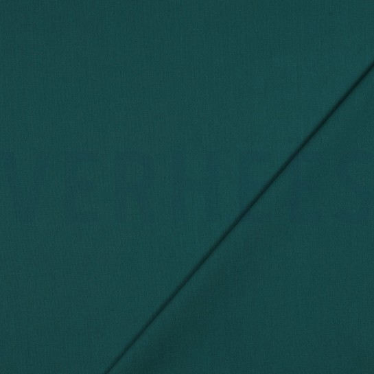 KATOENEN POPLIN DONKER CYAN #7