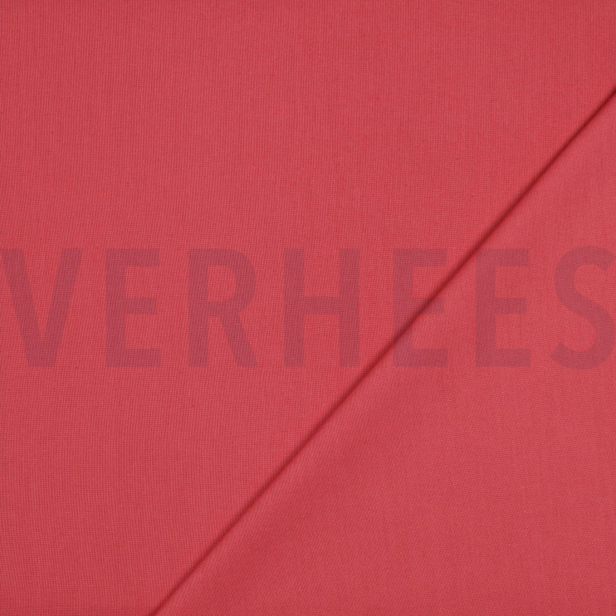 KATOENEN POPLIN DONKER KORAAL (high resolution) #4