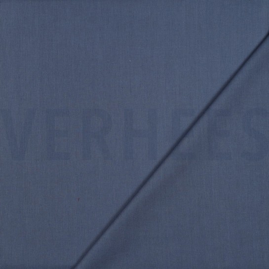 KATOENEN POPLIN JEANSBLAUW #7