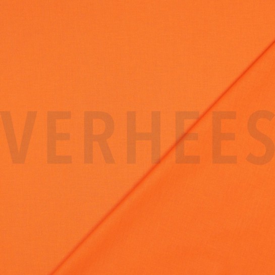 KATOENEN POPLIN MANDARIJNORANJE #7