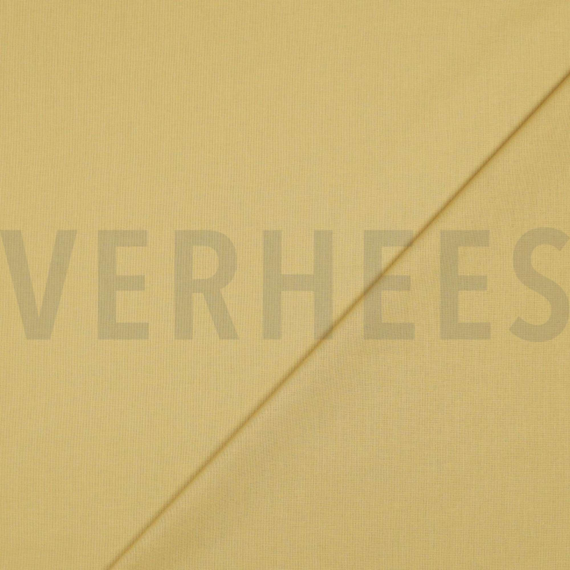 KATOENEN POPLIN MOSTERDGEEL (high resolution) #4