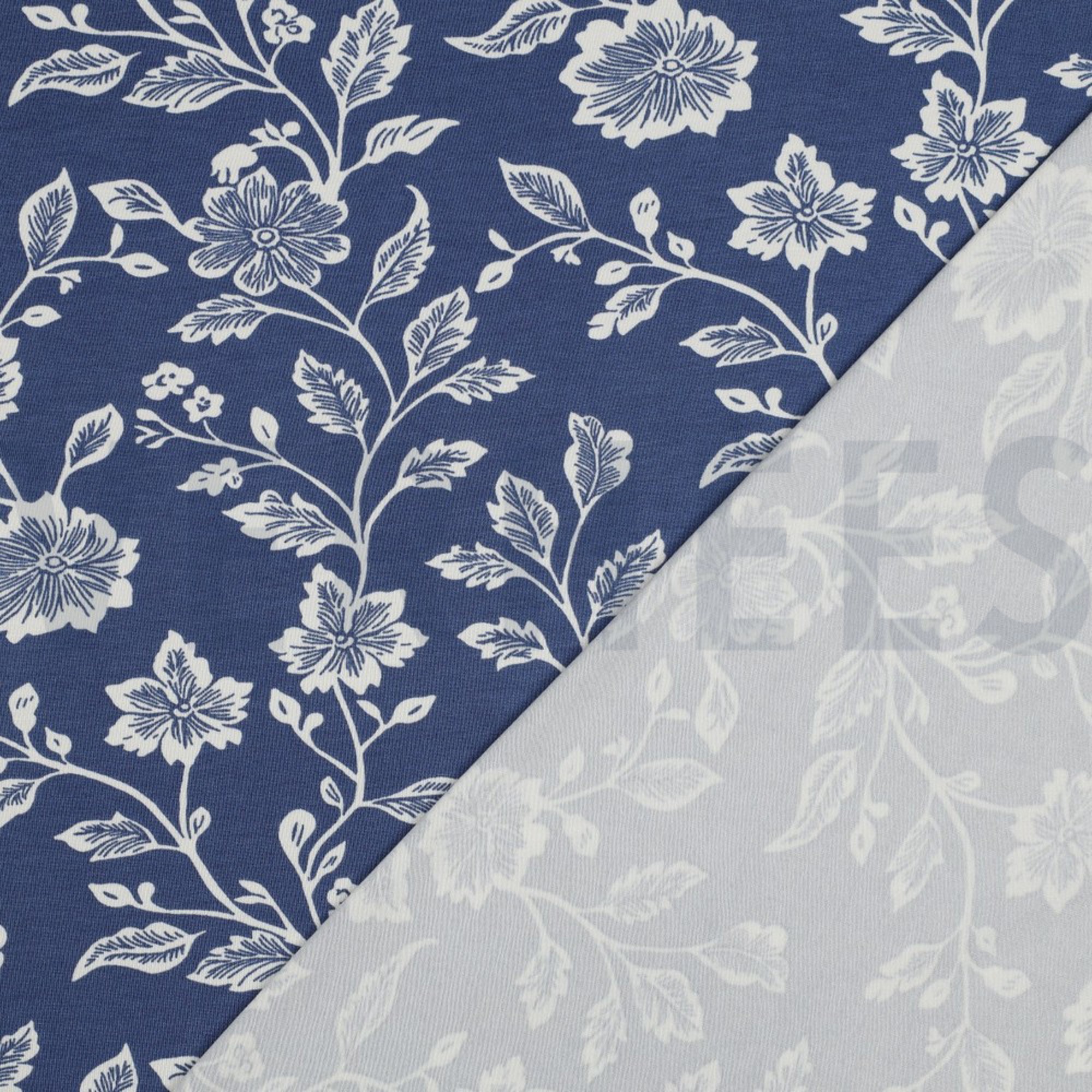 VISCOSE JERSEY FLOWERS BLUE (high resolution) #4