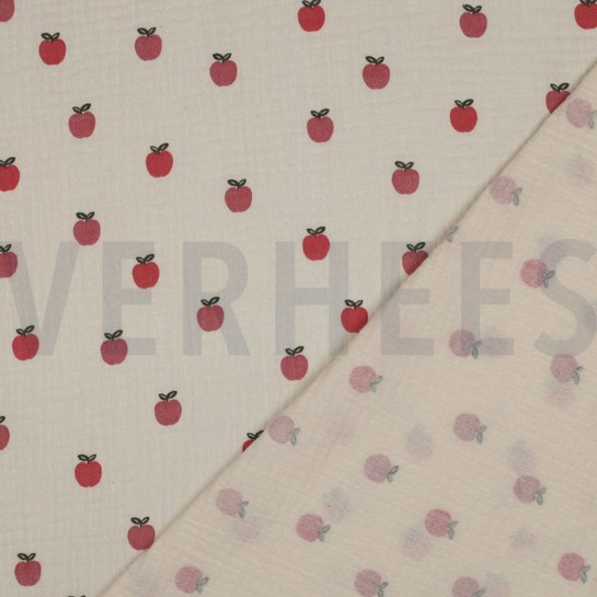 MUSSELIN FRÜCHTE NATUR #7