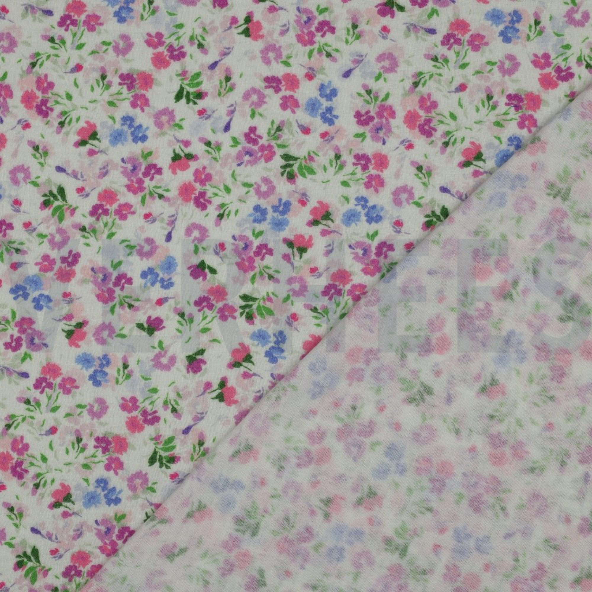 DOUBLE GAUZE DIGITAL FLOWERS OFFWHITE (high resolution) #4