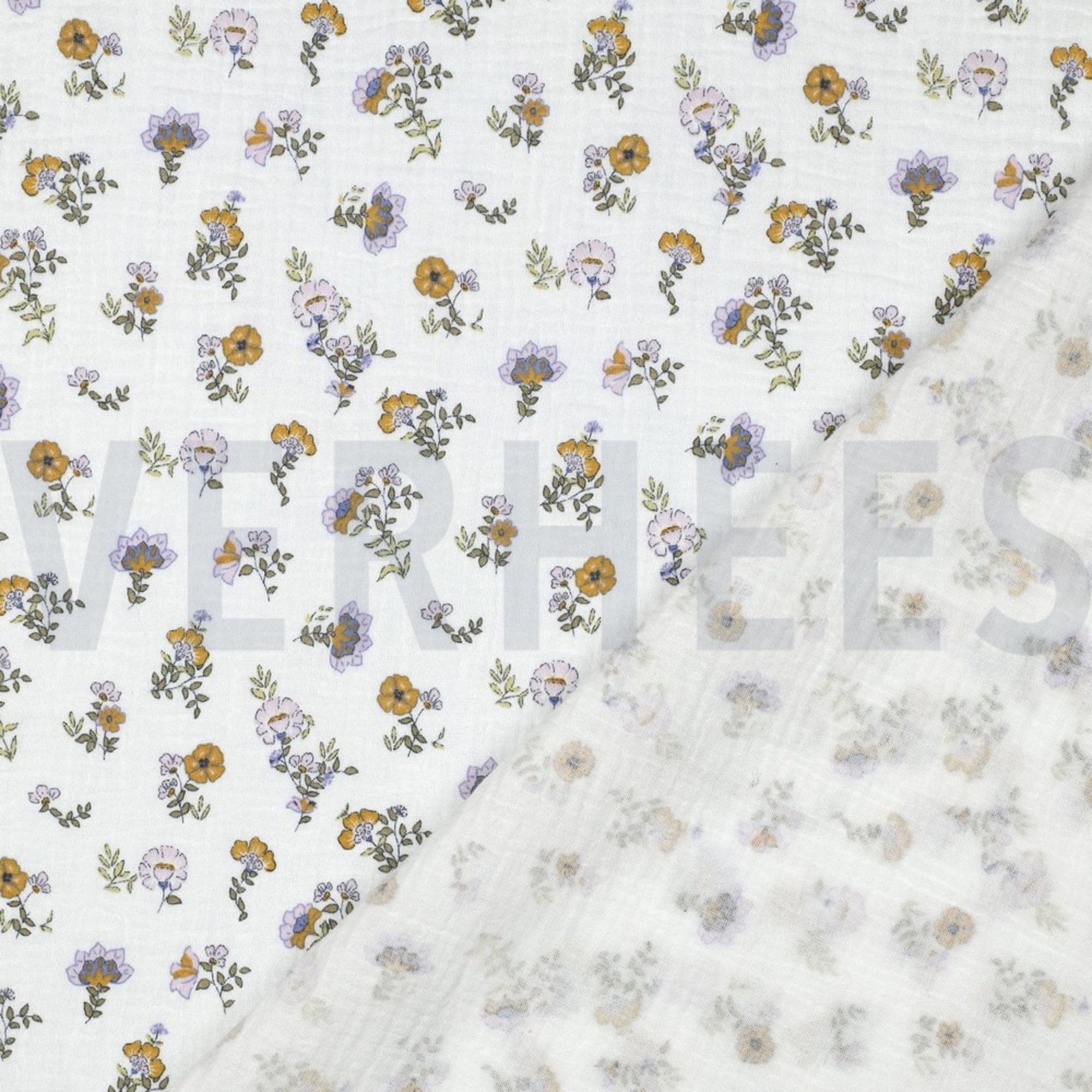 DOUBLE GAUZE GOTS BLOEMEN WIT (high resolution) #4