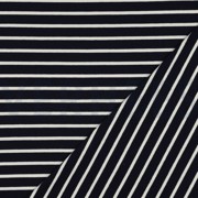 FRENCH TERRY GARENGEVERFD STREPEN DONKERBLAUW/ÉCRU (thumbnail) #4