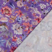 KATOEN VISCOSE DIGITAAL BLOEMEN LAVENDEL (thumbnail) #4