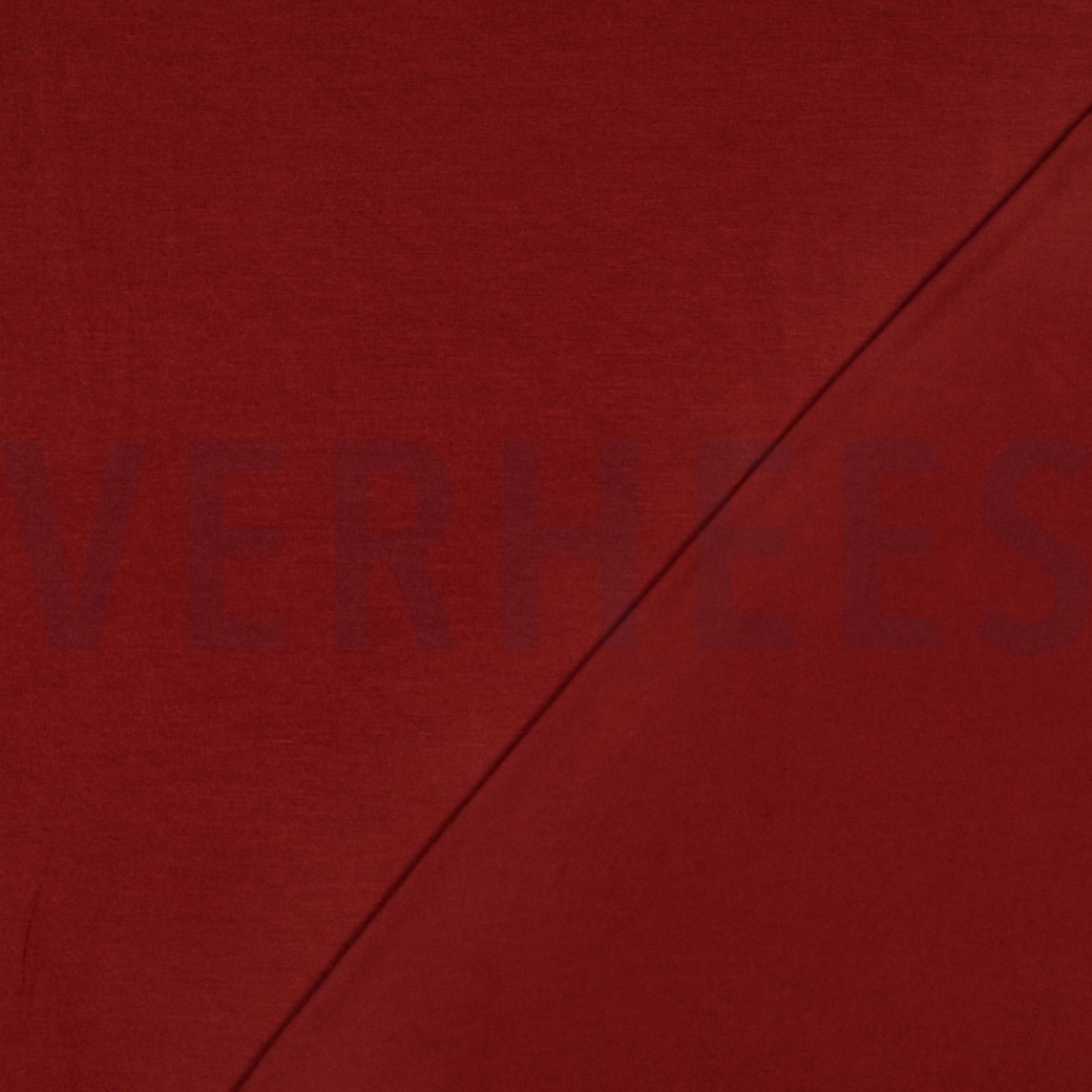 JERSEY TENCEL™ MODAL DONKERROOD #7