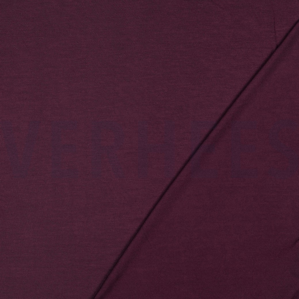 JERSEY TENCEL™ MODAL AUBERGINE #7