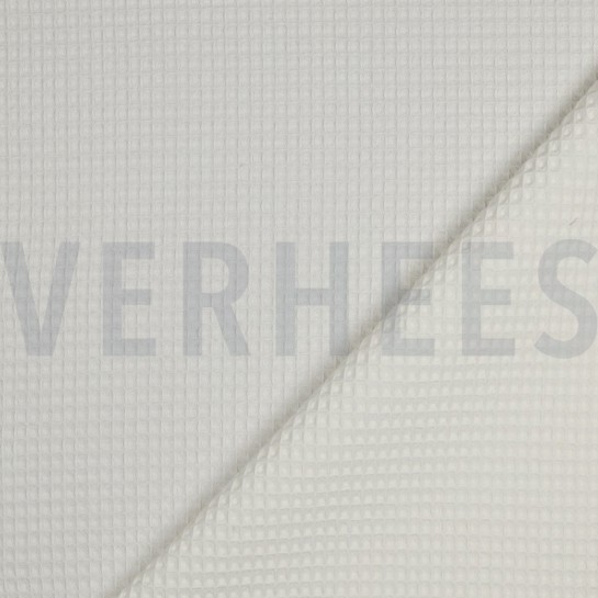 COTTON WAFFLE WHITE #7