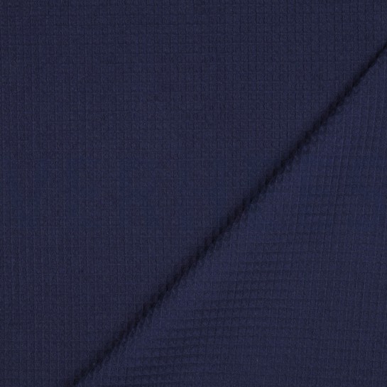 KATOEN WAFEL MARINEBLAUW #7