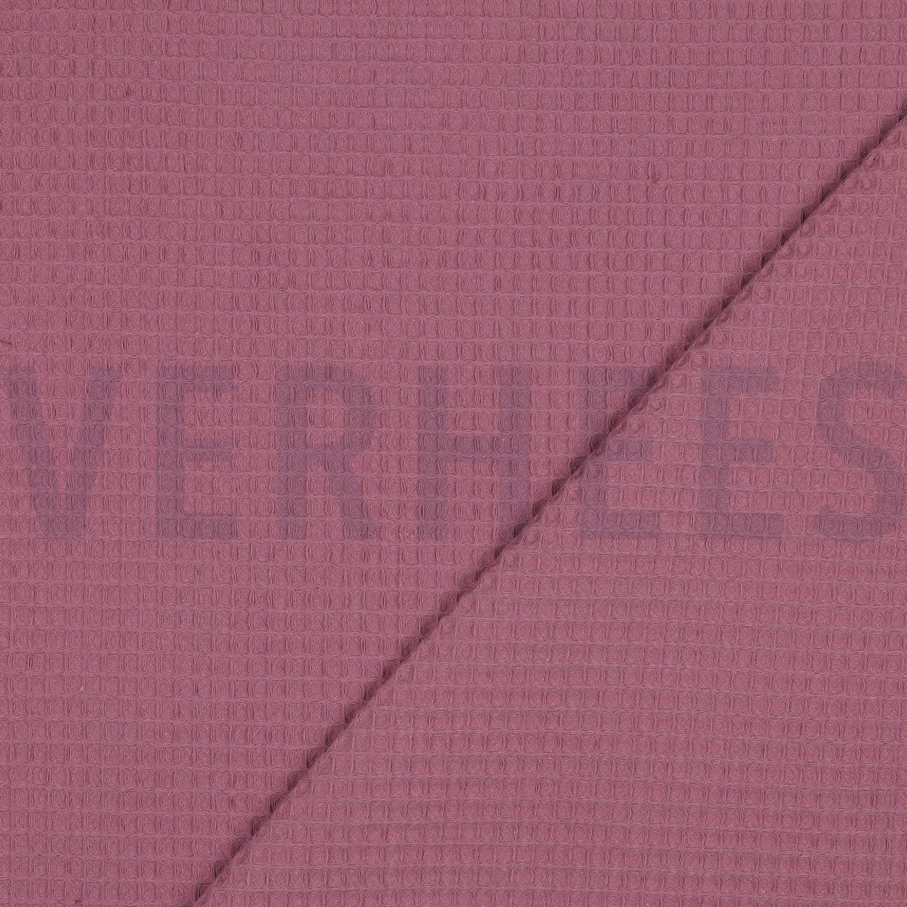 COTTON WAFFLE MAUVE #7