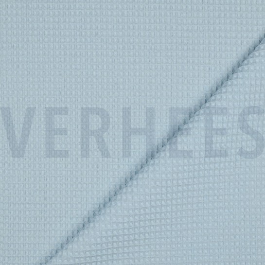 KATOEN WAFEL LICHTBLAUW #7