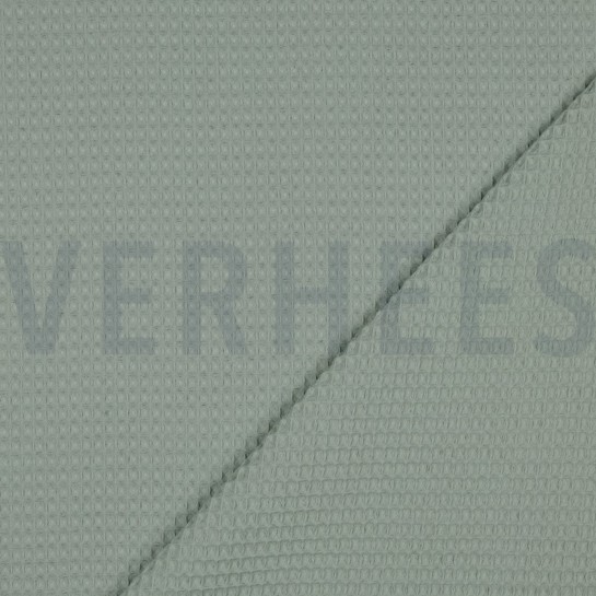 COTTON WAFFLE MINT #7