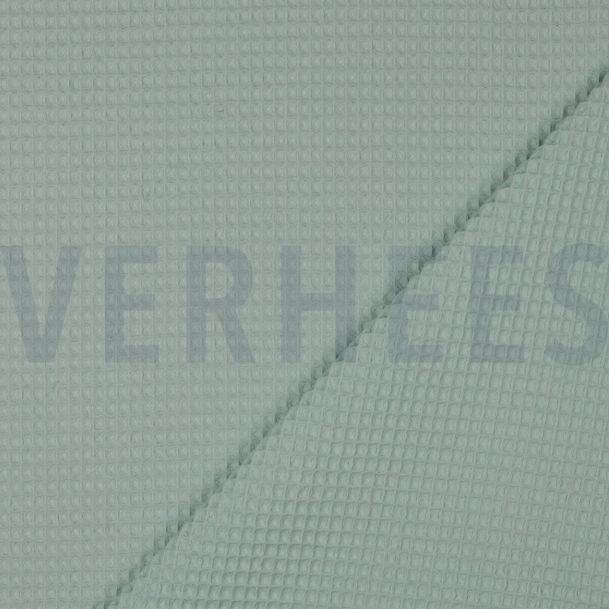 COTTON WAFFLE LIGHT MINT (high resolution) #4