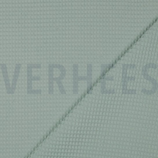 COTTON WAFFLE LIGHT MINT #7