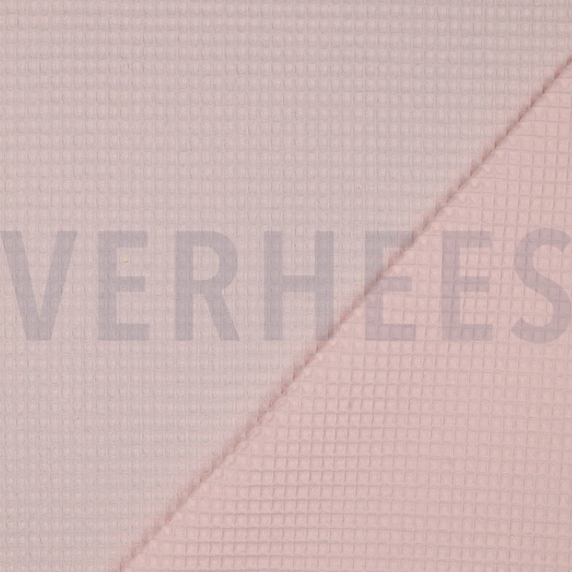 COTTON WAFFLE LIGHT ROSE (high resolution) #4