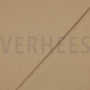 BAUMWOLLE WAFFEL HELL SAND (thumbnail) #4